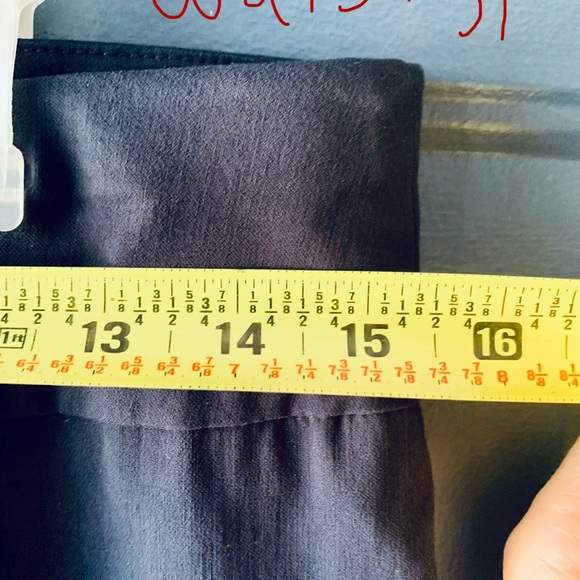 Alfani Women's Dark Blue Capris tummy control design - Picture 10 of 11